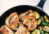 Buttery Garlic Herb Chicken with Zucchini