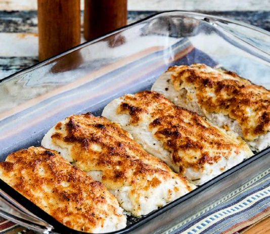 Baked Mayo Parmesan Fish (Video)