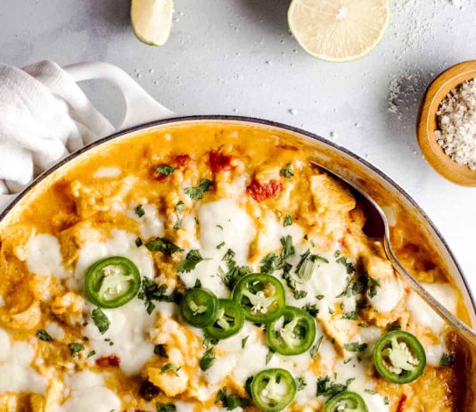 Queso Chicken Skillet | The Recipe Critic