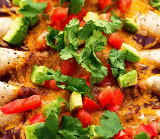 Skinny Chicken Enchiladas | The Recipe Critic