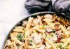 Cheesy Chicken, Bacon and Broccoli Ranch Pasta