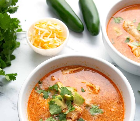 Chicken Enchilada Soup