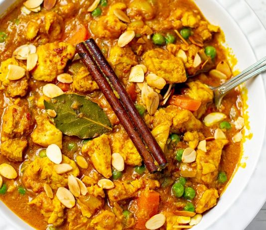 Banana Chicken Curry (Korma-Inspired)