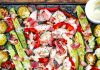 Caesar Chicken Sheet Pan Dinner (Paleo, Whole30, Keto)