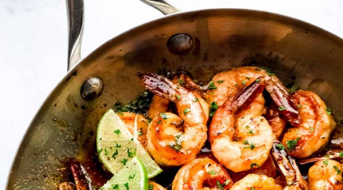 Crazy Good Honey Lime Shrimp