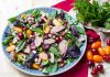 Duck Salad with Balsamic Cherries